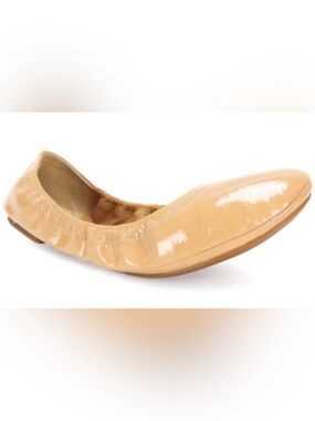 Lucky Brand Patent Nude Ballet Flat